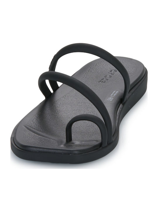 Miami Women's Flat Sandals in Black Color