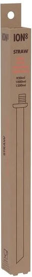 Ion8 Straw for Thermos 1000ml made of Steel Gray