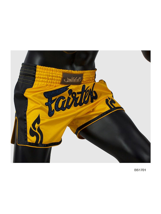 Fairtex Shorts Kick/Thai-Boxen Gelb