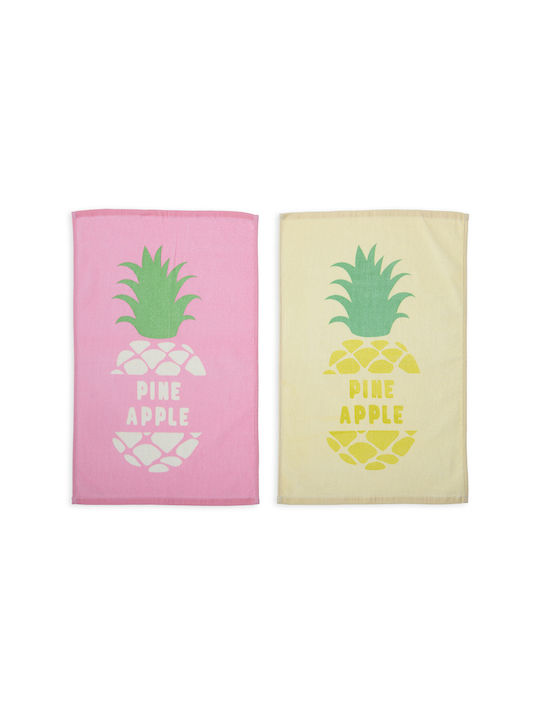 Nef-Nef Homeware Delicious Lime Tea Towel from 100% Cotton in Green Color 40x60cm
