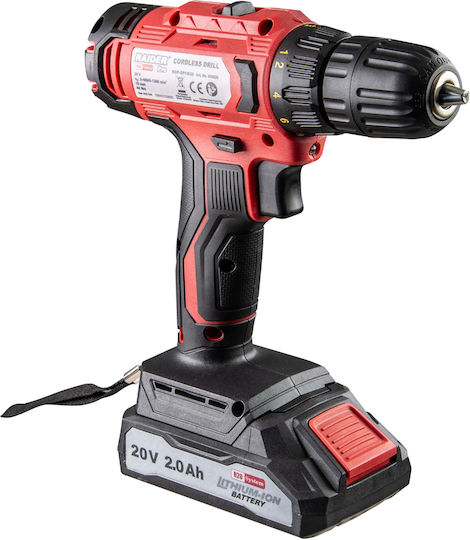 Raider RDP-SPCD20 Mașină de găurit Baterie 20V 2x2Ah 030228