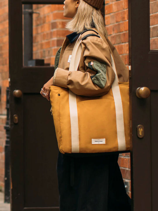 Native Union Stoff-Strandtasche Gelbe