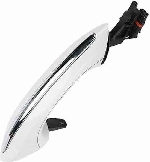 Exterior Keyless Handle Right Front Bmw 5 6 7 Series F01 F02 F03 F04 F06 F07 F10 F11 2008-2016 White