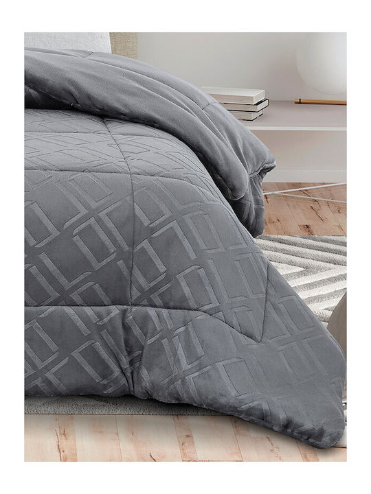 Sunshine Duvet Cover Queen 220x240cm Klelia Light Grey