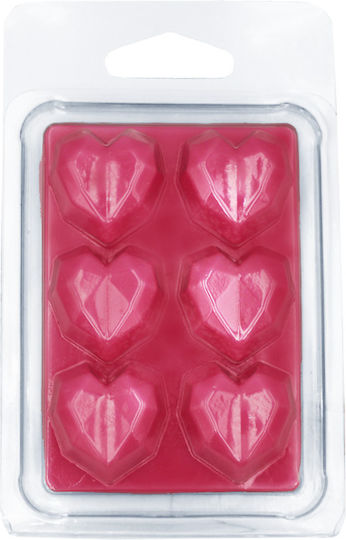 Themagio Αρωματικό Wax Melt Πλαστική Θήκη για Wax Melts 6 Θέσεων Καρδιές 35gr