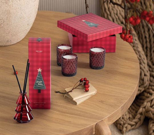 Nef-Nef Homeware Χριστουγεννιάτικο Diffuser με Άρωμα Jingle Bells 034559 100ml