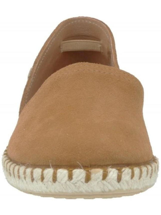 Carmen Serraje Lederne Damen Espadrilles in Braun Farbe
