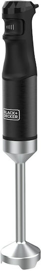 Black & Decker Hand Blender with Stainless Rod 1500W Black