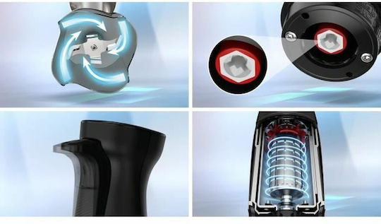 Bosch Serie 6 Ραβδομπλέντερ με Ανοξείδωτη Ράβδο 1000W Μαύρο