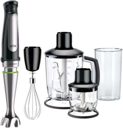 Braun MultiQuick 7 Ραβδομπλέντερ με Ανοξείδωτη Ράβδο 1000W Μαύρο