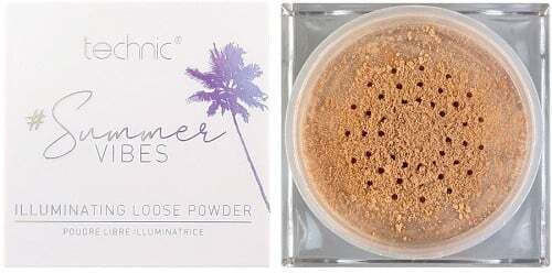 Illuminating Loose Powder Technic Summer Vibes Illuminating Loose Powder Light It Up Vegan 8 G