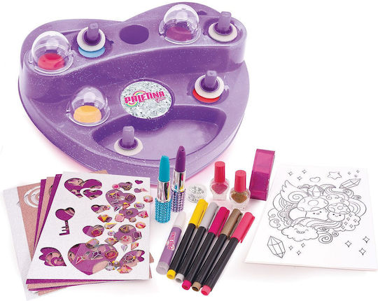 Set de Pictură în Formă de Inimă Glam pentru Vârste de 3+