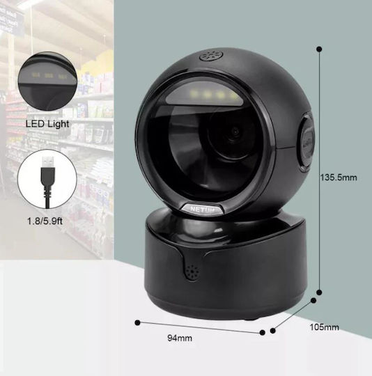 Netum Presentation Scanner Wired with 2D and QR Barcode Reading Capability