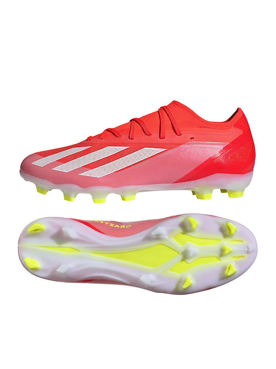 adidas X Crazyfast Pro MG Футболни Обувки с Бутони Червени / Бели / Жълти Team Solar 2 adidas X Crazyfast Pro MG Футболни Обувки с Бутони Червени / Бели / Жълти Team Solar 2