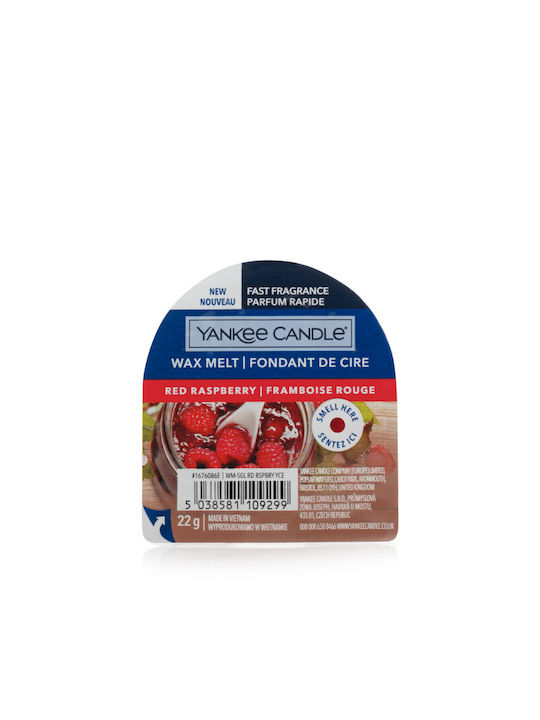 Yankee Candle Fragrance Wax Melt with Fragrance Red Raspberry 7825185 22gr