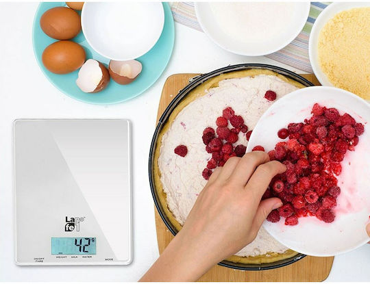Lafe WKS001.5 Digitale Küchenwaage bis 5kg Weiße