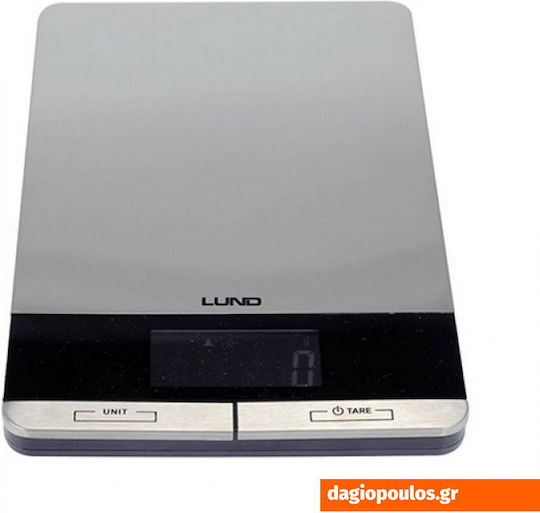 Lund Digital Kitchen Scale Up To 5kg Inox