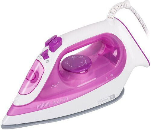 Braun TexStyle 3 SI 3030 Σίδερο Ατμού 2300W με Κεραμική Πλάκα και Συνεχόμενη Παροχή 45gr/min