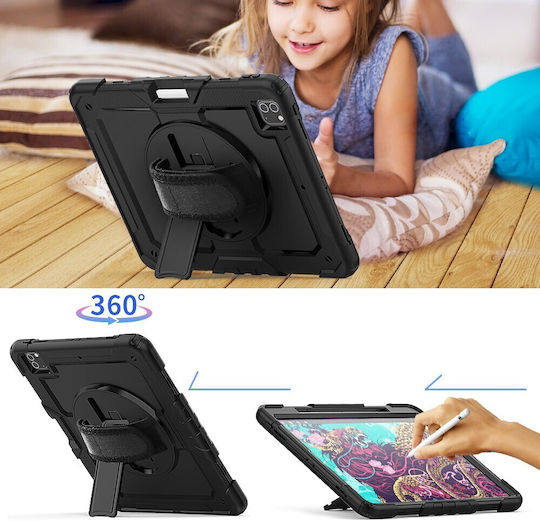Back Cover Ανθεκτική Μαύρη (iPad Pro 12.9 2022 / 2021 / 2020 / 2018)