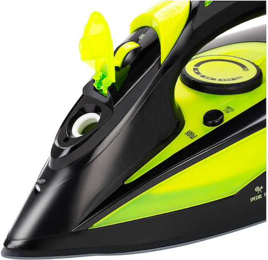 MPM Σίδερο Ατμού 2800W με Αντικολλητική Πλάκα και Συνεχόμενη Παροχή 20gr/min