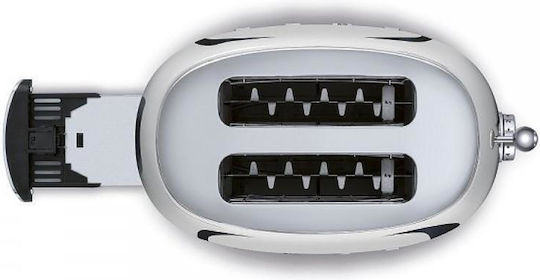 Smeg Тостер Двуместна 950W Inox