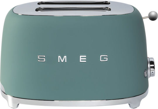 Smeg Toaster 2 Schlitze 950W Grün