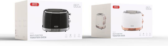XO Φρυγανιέρα 2 Θέσεων 850W Μαύρη