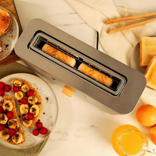 Cecotec Extra Prăjitor de pâine 2 sloturi 1000W Inox