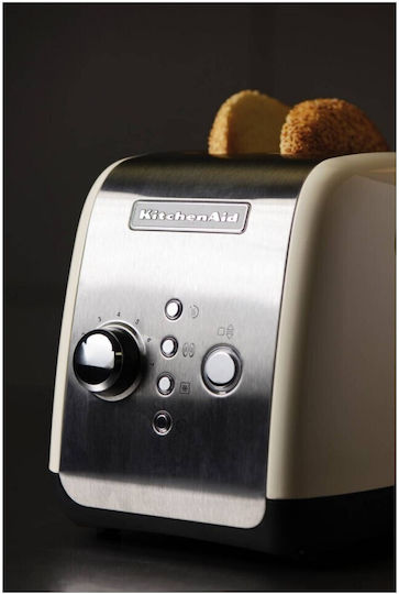 Kitchenaid 5KMT221BAC Φρυγανιέρα 2 Θέσεων 1100W Μπεζ