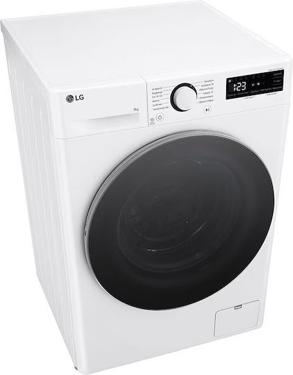 LG Πλυντήριο Ρούχων 9kg 1400 Στροφών TurboWash F4R5009TNWS