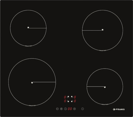 Pyramis PHI62430FMB Induction Cooktop Autonomous 59x52εκ.