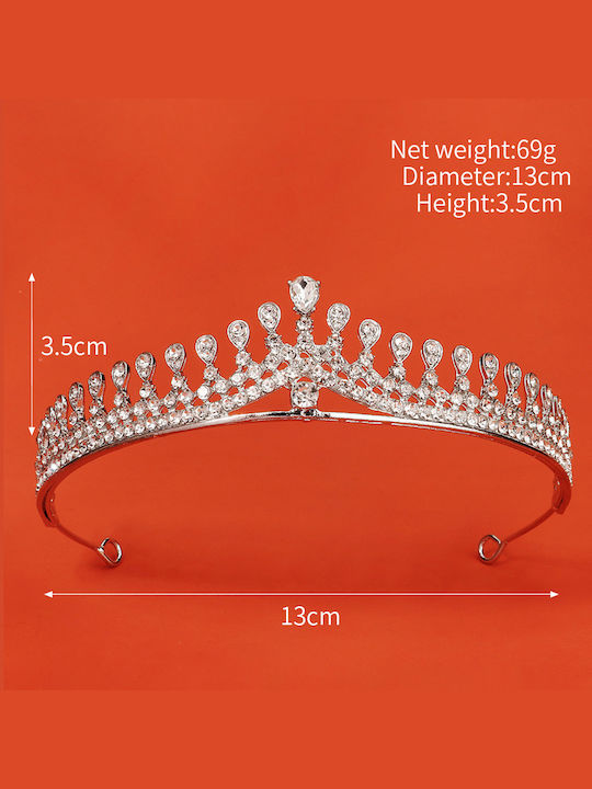 Hair Tiara J2387 – Silver