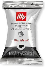 Illy Капсули Еспресо Forte Съвместими с машина Iperespresso 100капси