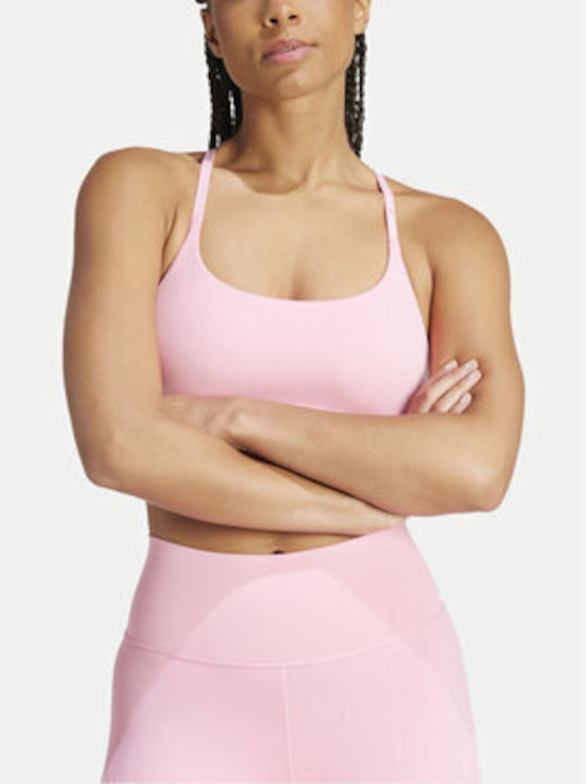 adidas Women's Sports Bra without Padding Pink