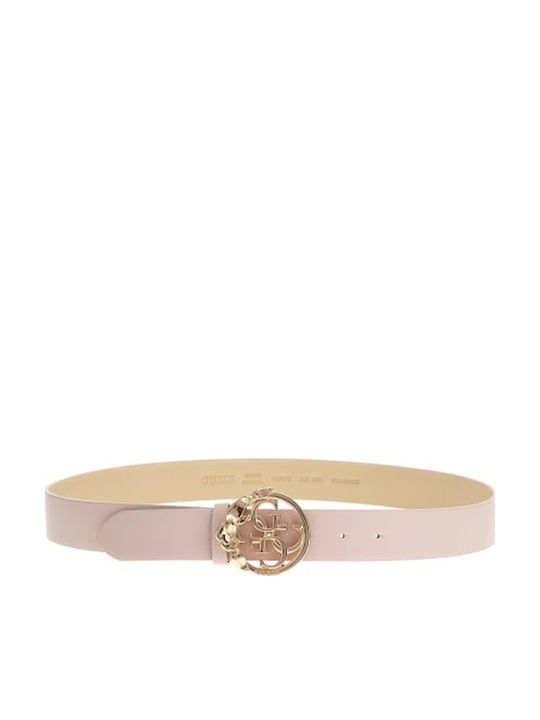Guess Δερμάτινη Γυναικεία Ζώνη Ροζ Guess Δερμάτινη Γυναικεία Ζώνη Ροζ