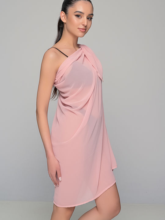Milena by Paris Ροζ Γυναικείο Παρεό