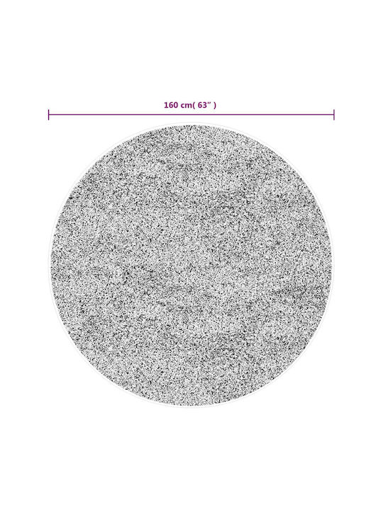 vidaXL Oviedo Rug Round Beige