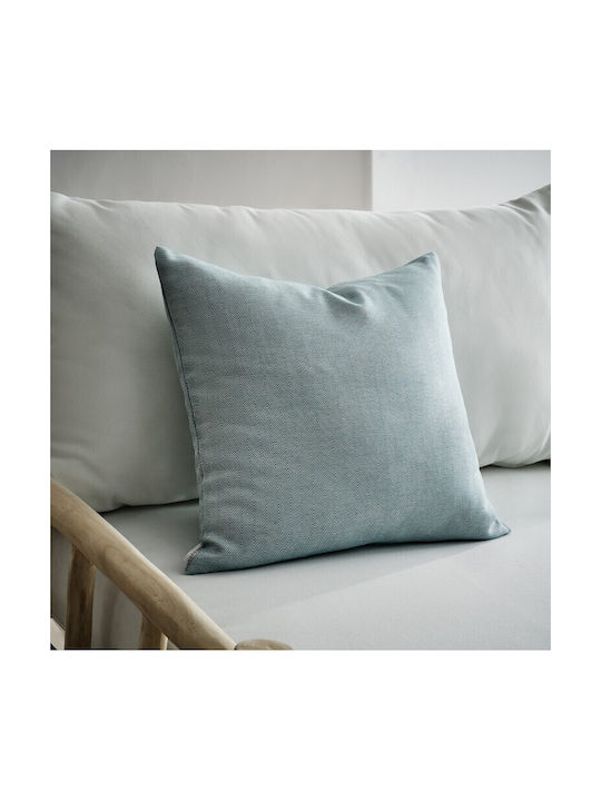 Gofis Home Decorative Pillow Case Rene Turquoise Blue Ss24 50x50cm.