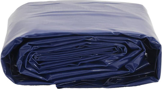 vidaXL Waterproof Tarpaulin 650gr/m² 4x4m. Heavy Duty Blue