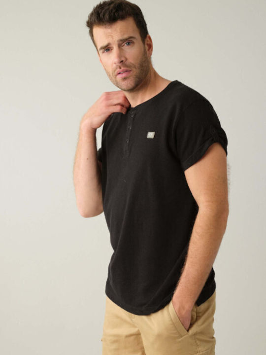 Deeluxe Men's Short Sleeve T-shirt Black