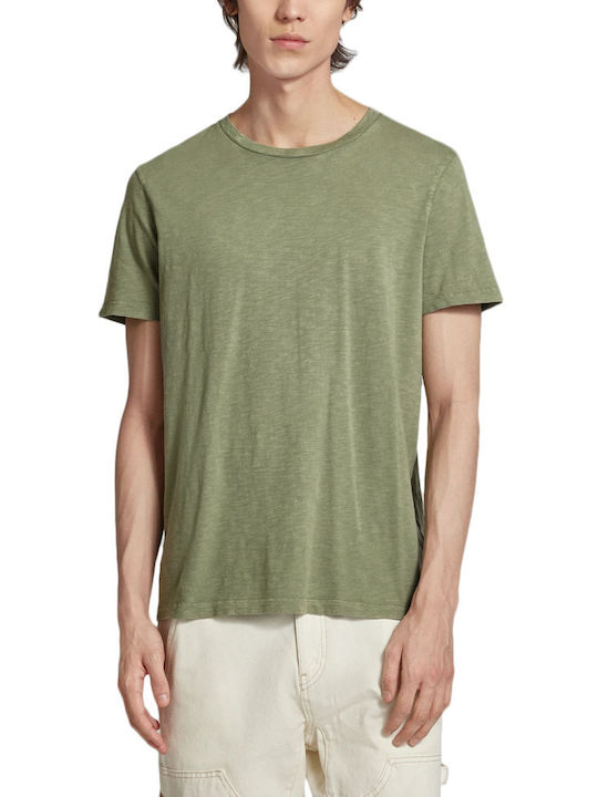 Superdry D2 Stud Crew Neck Slub Men's Short Sleeve T-shirt Green