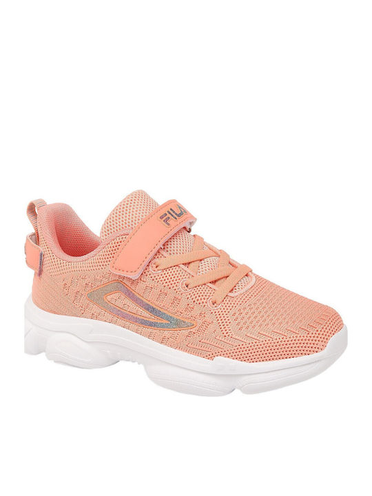 Memory Musha Παιδικά Sneakers με Σκρατς Πορτοκαλί