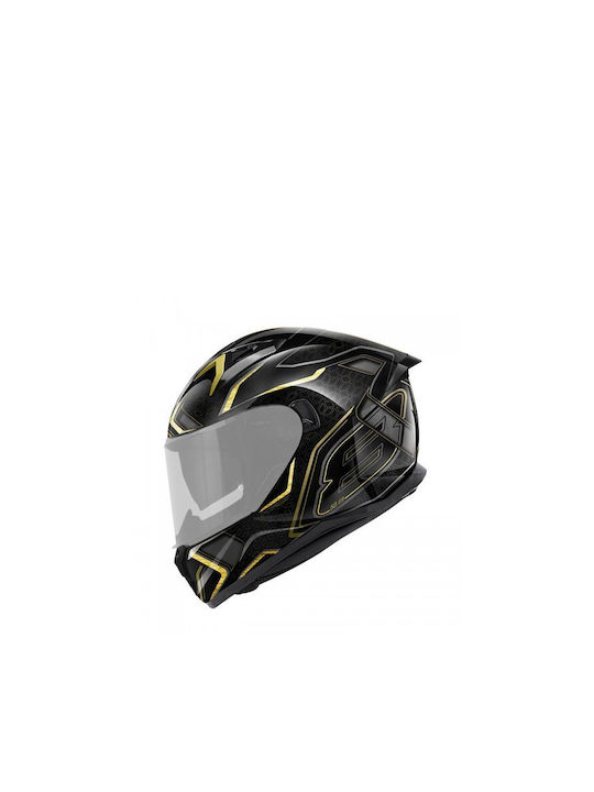 Givi H50.8 Mystical Black/Gold Motorradhelm Volles Gesicht ECE 22.06 mit Pinlock und Sonnenblende