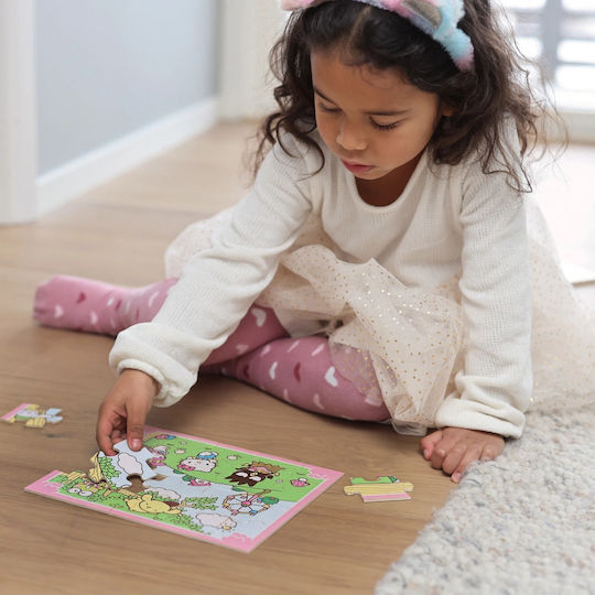 Wooden Kids Puzzle Hello Kitty for 3+ years+ Years 20pcs Micki