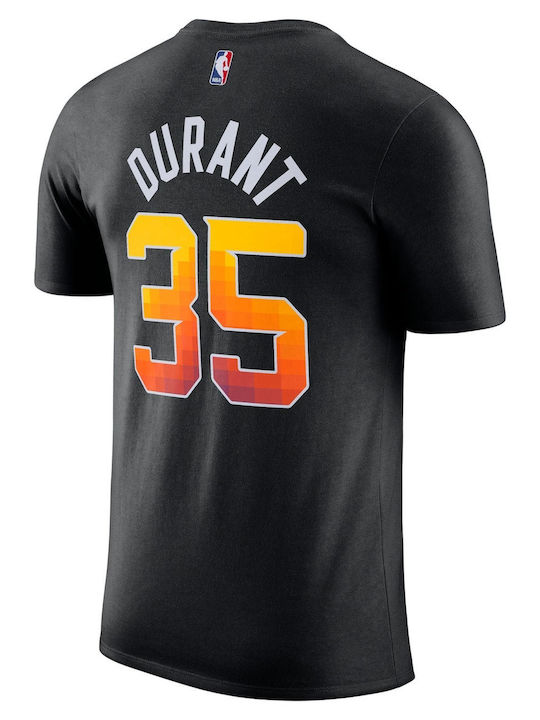 Nike Phoenix Suns Kevin Durant Essential Statement Edition Men's Athletic T-shirt Short Sleeve Black