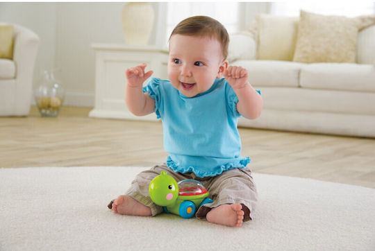 Mattel Βρεφικό Παιχνίδι Push And Go Turtle