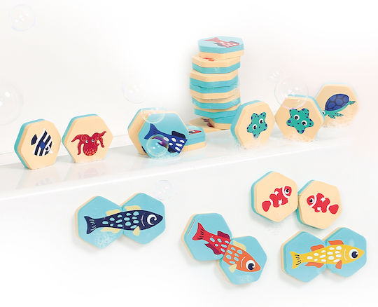 Ludi Memory Game Jigsaw Puzzle Bathroom Fish