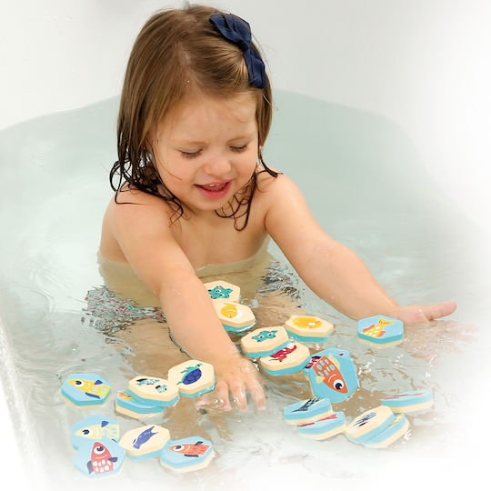 Ludi Memory Game Jigsaw Puzzle Bathroom Fish