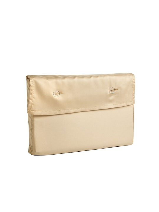 Charisma Σεντόνι King Size με Λάστιχο 200x200+40εκ. Rich Gold