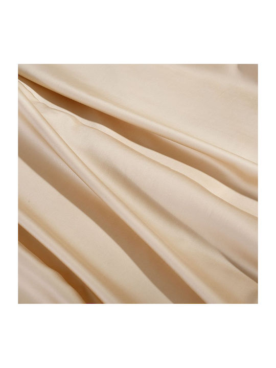 Charisma Σεντόνι King Size με Λάστιχο 200x200+40εκ. Rich Gold